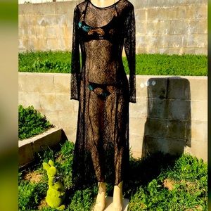 Zara sheer dress